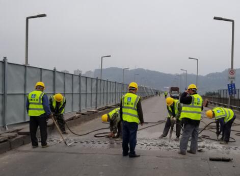 重庆江津长江大桥维修加固 半幅双向通行 工期90天